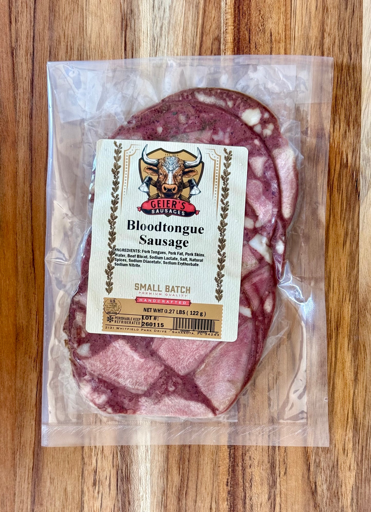 Blood & Tongue or Zugenwurst
