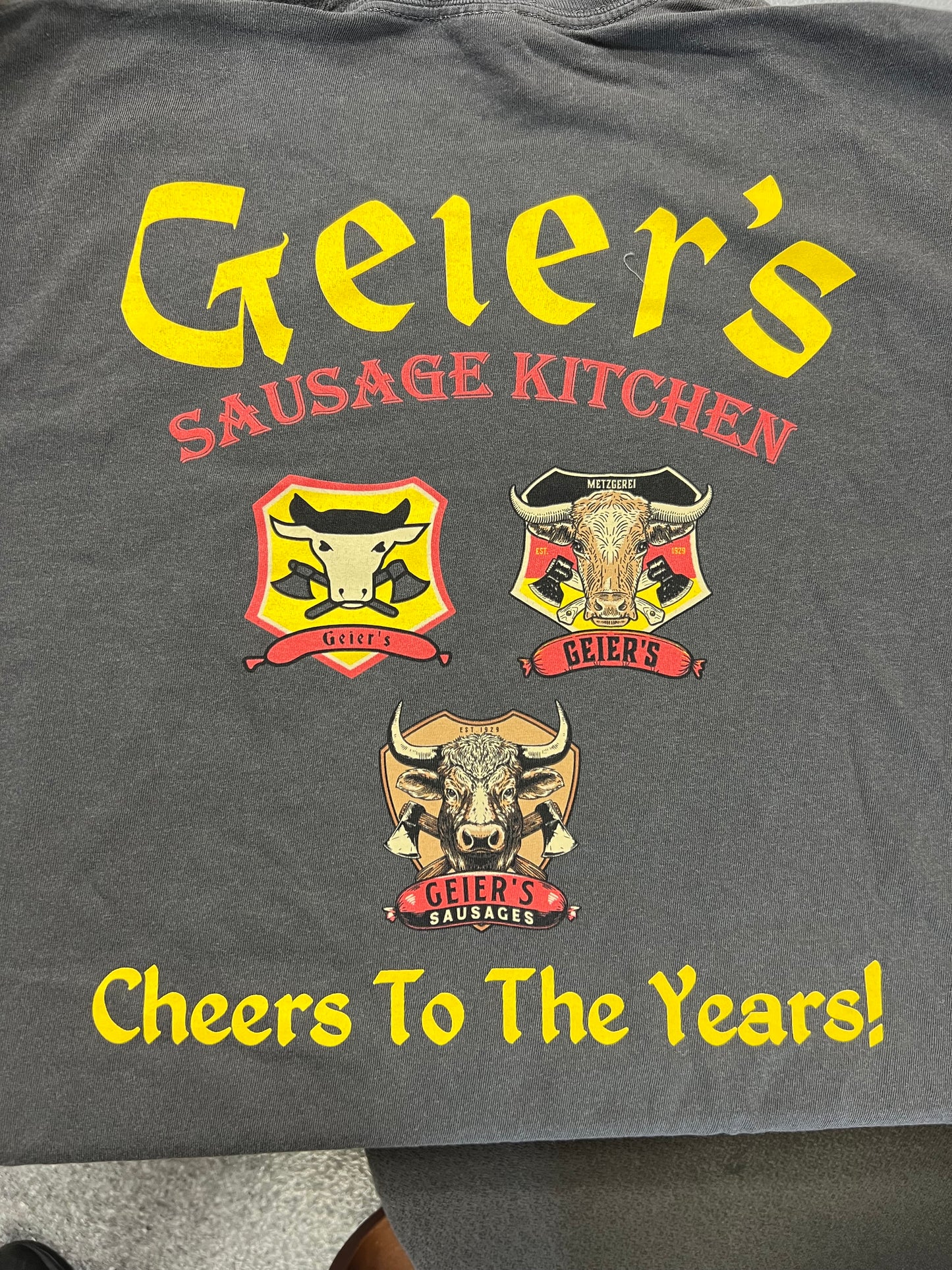 T-Shirt-"Cheers to the Years" Long Sleeve