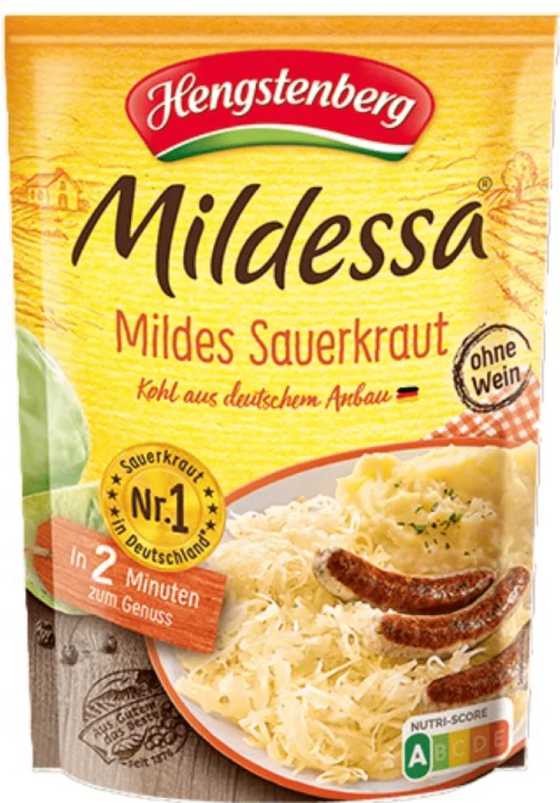 Hengstenberg Mildessa Sauerkraut