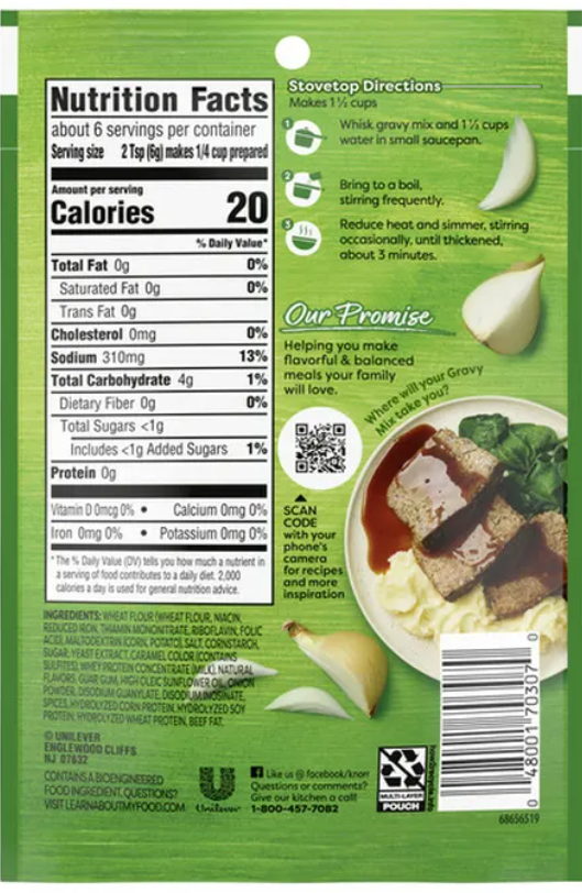 Knorr Classic Brown Gravy Mix