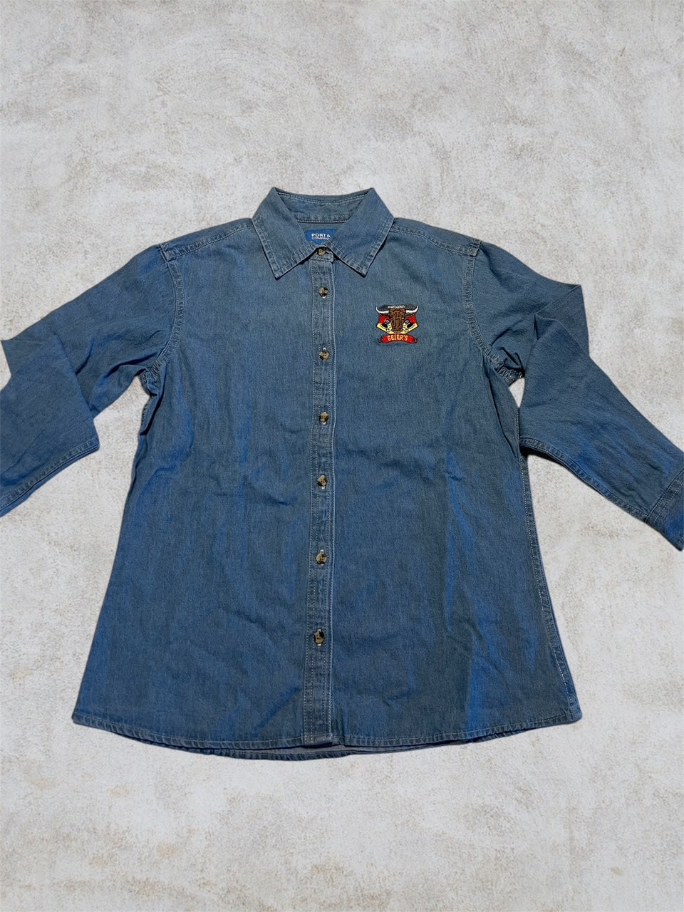 Shirt-Geier's Denim Long Sleeve