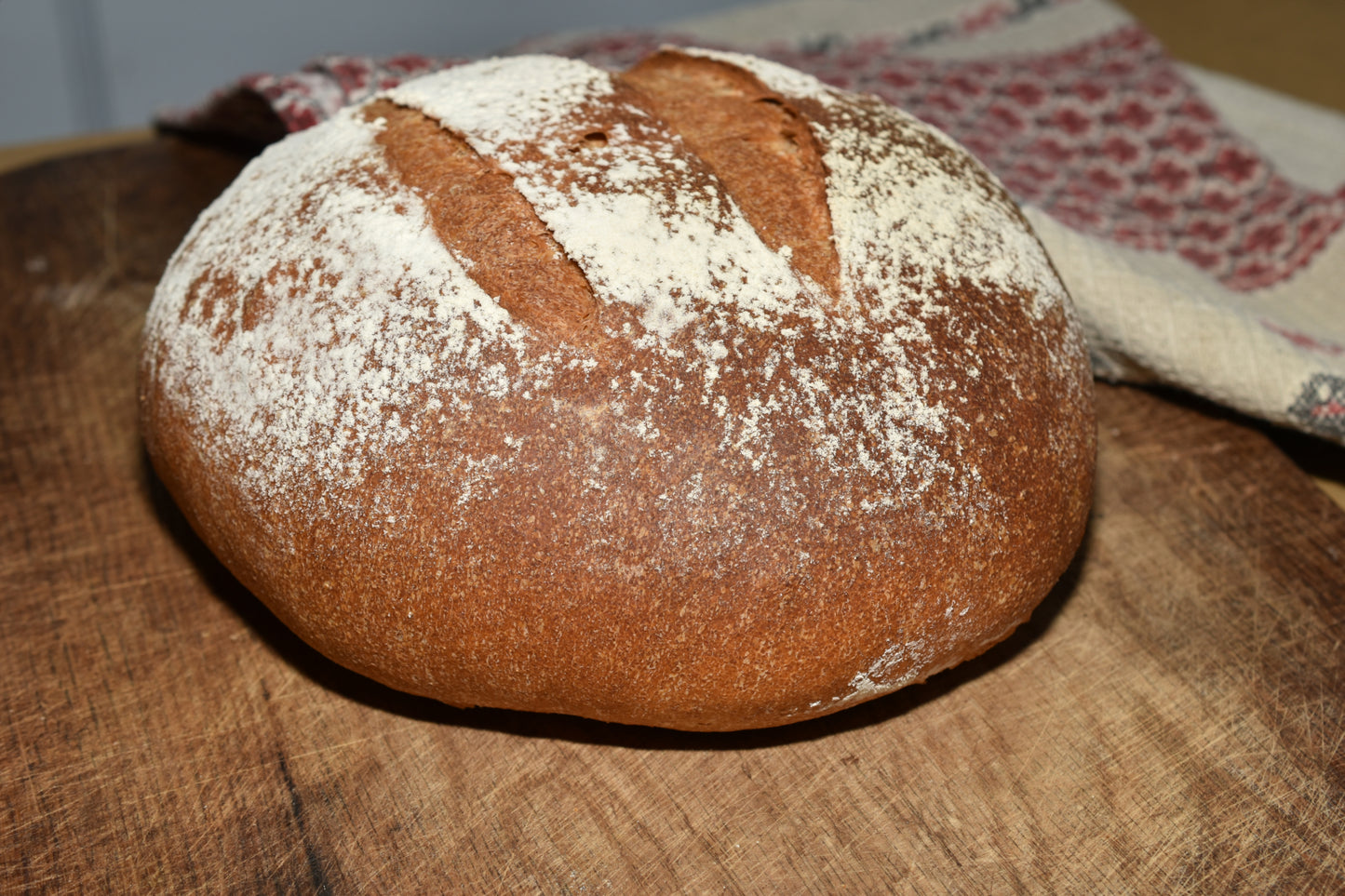 Stone oven rye bread