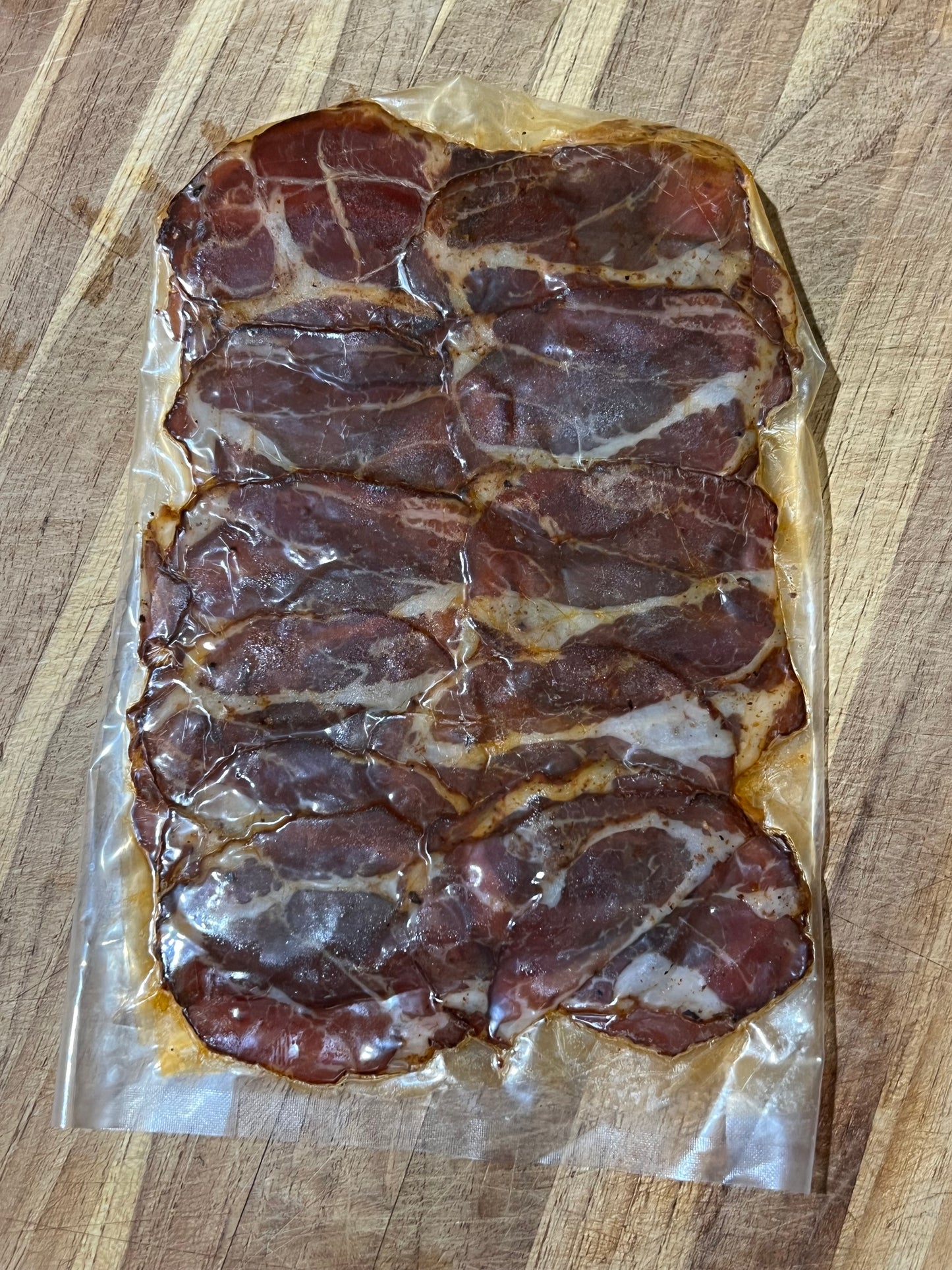 Capicola-sliced