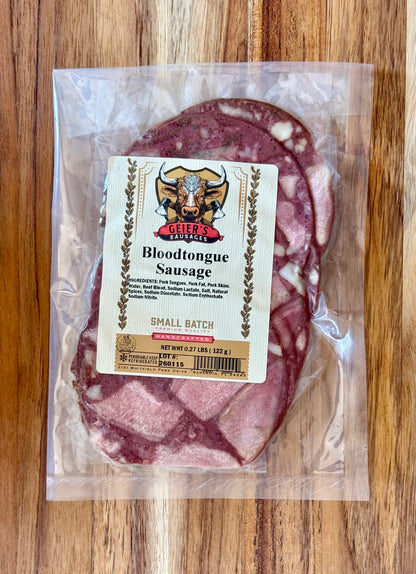 Blood & Tongue or Zugenwurst