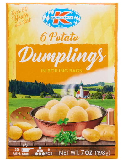 Dr. Willi Knoll Potato Dumplings in Cooking Bag