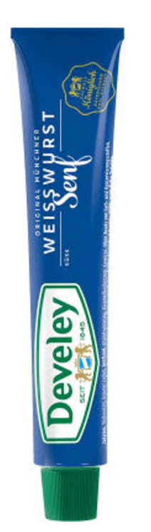 Develey Sweet Mustard Tube (Weisswurst Senf)