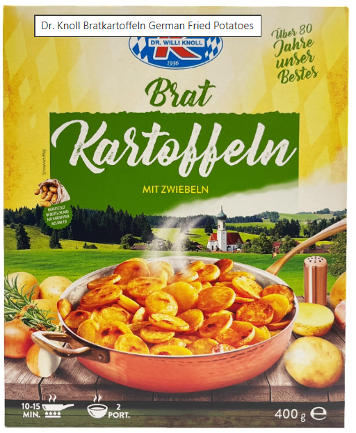 Dr. Willi Knoll Brat Kartoffeln Mit Zwiebeln