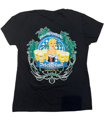 T-Shirt - Ladies V Neck